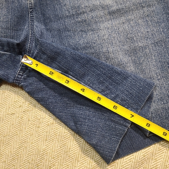 Gloria Vanderbilt Casual All Around Slimming Effect Cotton Jeans Short size 10 - Picture 14 of 14